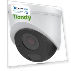Видеокамера IP TIANDY TC-C34HN Spec:I3/E/Y/C/2.8mm/V4.2 4МП уличная купольная (фиксированный Шар в стакане) с ИК-подсветкой до 30м