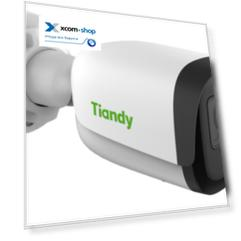Видеокамера IP TIANDY TC-C35WS Spec:I5/E/Y/M/H/4mm/V4.0 5МП уличная цилиндрическая с ИК-подсветкой до 50м