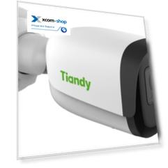Видеокамера IP TIANDY TC-C38WS Spec:I5/E/Y/M/H/2.8mm/V4.0 8МП уличная цилиндрическая с ИК-подсветкой до 50м