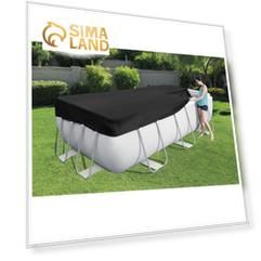 Тент для прямоугольных каркасных бассейнов 282 х 196 см 58442