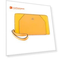Кошелек женский Piquadro Muse AC4332MUSR/G желтый натур.кожа