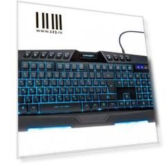 Клавиатура проводная Crown CMKG-402 USB черный