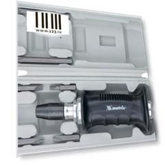 Отвертка ударно-поворотная 1/2", набор бит, 6 шт., черная ручка ПРОФИ, в пласт. боксе// Matrix