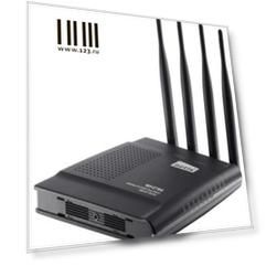 Беспроводной маршрутизатор Netis WF2780 802.11ac 1200Mbps 2.4/5ГГц 4xLAN