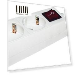 Iek WYP10-16-02-03-ZK-N Удлинитель У02К-выкл. 2 места 2Р+РЕ/3 метра 3х1мм2 16А/250 IEK