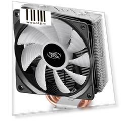 Устройство охлаждения(кулер) Deepcool GAMMAXX GT BLACK Soc-FM2+/AM2+/AM3+/AM4/1150/1151/1155/2011/ 4-pin 18-27dB Al 150W 870gr LED Ret