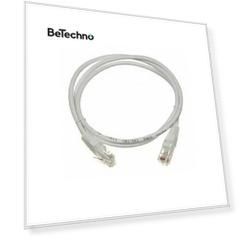 Патч-корд TWT TWT-45-45-0.5-GY RJ45 - RJ45, 4 пары, UTP, категория 5е, 0.5 м, серый