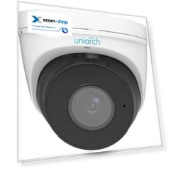 Видеокамера IP UNIVIEW IPC-T314-APKZ 4 Мп улица/помещение купольная 1/2.7" с ИК-подсветкой до 30м; о