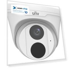 Видеокамера IP UNIVIEW IPC3614LE-ADF28K-G купольная, 1/3" 4 Мп КМОП 30 к/с, ИК-подсветка и подсветка до 30м., EasyStar 0.003 Лк F1.6, объектив 2.8 мм
