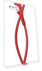 Кабель интерфейсный More Choice K16m USB 2.0A для micro USB TPE 1м Red