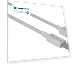 Кабель интерфейсный More Choice K24i USB 2.1A для Lightning 8-pin TPE 1м White