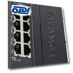 IP30 Compact size 8-Port 10/100TX Fast Ethernet Switch (-40~75 degrees C)