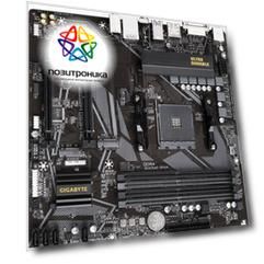 Материнская плата Gigabyte B550M DS3H AC, Soc-AM4, AMD B550, mATX