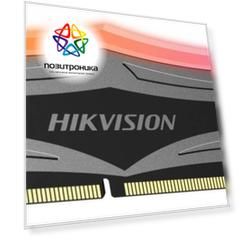 Оперативная память Hikvision U100 RGB DDR4 -  8Gb, 3200 МГц, DIMM, CL16 (hked4081cba2d2za4/8g)