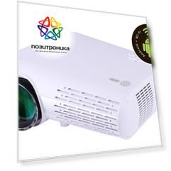 Проектор Cactus CS-PRO.02WT.WXGA-A, 1280х800, 2000:1, 3000lm, белый