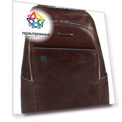 Рюкзак унисекс Piquadro Blue Square коричневый (ca3214b2/mo)