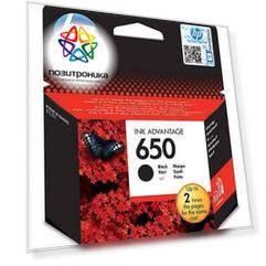 Картридж HP 650 черный (cz101ae/cz101ak)