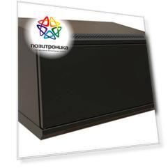 Шкаф коммутационный WRline WR-TW-0645-SR-RAL9004 6U черный
