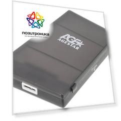 Внешний корпус для HDD/SSD AgeStar 3UBCP1-6G SATA черный