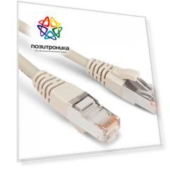 Патч-корд Hyperline PC-LPM-STP-RJ45-RJ45-C5e-15M-LSZH-GY PC-LPM-STP-RJ45-RJ45-C5E-15M вилка RJ-45-вилка RJ-45 кат.5E 15м серый