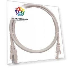 Патч-корд Lanmaster LAN-PC45/U6-2.0-GY вилка RJ-45-вилка RJ-45 кат.6 2м серый