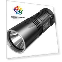 Ручной фонарь Nitecore EA41, черный, 1020lm (11796)