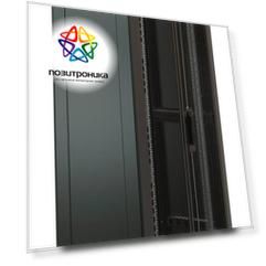 Шкаф серверный WRline WR-TT-2268-DD-RAL9004 22U черный