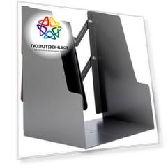 Подставка-ограничитель для книг Deli 78641-02 серый