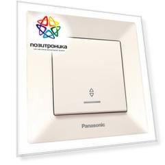 Переключатель Panasonic Arkedia бежевый (wmtc00042bg-ru)