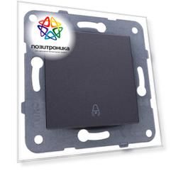 Кнопка звонка Panasonic Karre&Arkedia дымчатый (wktt00182dg-ru)