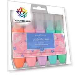 Набор текстовыделителей Bruno Visconti LadyMarker 22-0061 5цв.