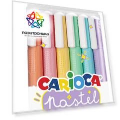Набор текстовыделителей Carioca Pastel 43033 6цв.