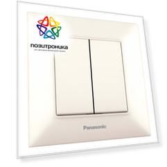 Переключатель Panasonic Arkedia Slim бежевый (wntc00112bg-ru)