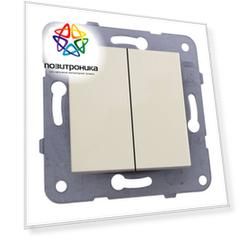 Переключатель Panasonic Karre&Arkedia бежевый (wktt00112bg-ru)