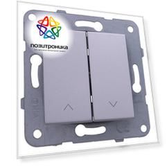 Переключатель Panasonic Karre&Arkedia серебро (wktt00112sl-ru)