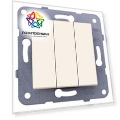 Выключатель Panasonic Karre&Arkedia бежевый (wktt00152bg-ru)