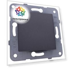 Выключатель Panasonic Karre&Arkedia дымчатый (wktt00432dg-ru)