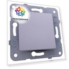 Выключатель Panasonic Karre&Arkedia серебро (wktt00432sl-ru)
