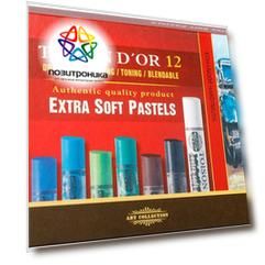 Пастель сухая Koh-I-Noor Toison D or Extra Soft 8552 12 цветов (8552012001kz)