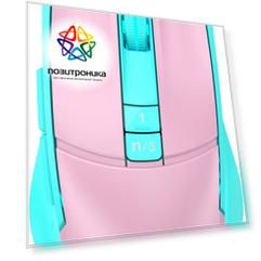 Мышь A4Tech Bloody L65 Max, розовый/голубой (l65 max/sky pink)