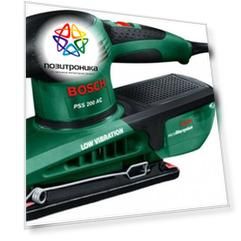 Виброшлифмашина Bosch PSS 200 AC (0603340120)