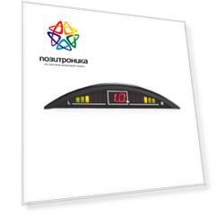 Парковочный радар Sho-Me Y-2616N08 черный (2616n08 black)
