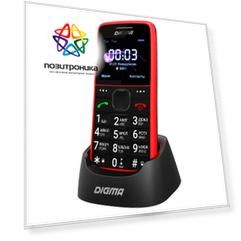 Мобильный телефон Digma Linx S220 красный (lt1075mm)