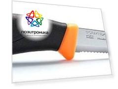 Нож Morakniv Companion F Serrated черный/оранжевый (11829)