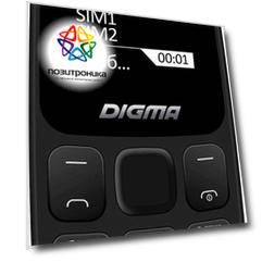 Мобильный телефон Digma Linx A106 черный (lt1065pm)