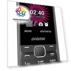 Мобильный телефон Digma Linx A241 черный (lt2066pm)