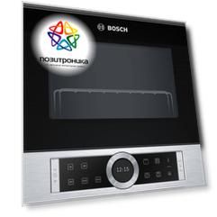 Встраиваемая микроволновая печь Bosch BEL634GS1 нержавеющая сталь