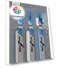 Набор пилок по металлу Bosch T 118 А, 3 предм. (2608631507)