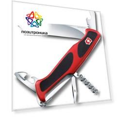 Нож Victorinox RangerGrip 68 красный/черный (0.9553.c)