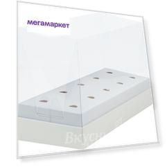 Упаковка для кейкпопсов на 10 шт. с прозрачной крышкой